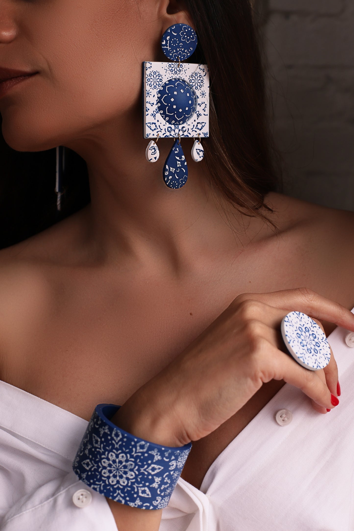 Isfahan Bangle and Cuff Bracelet